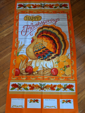 Panel Thankful Turkey