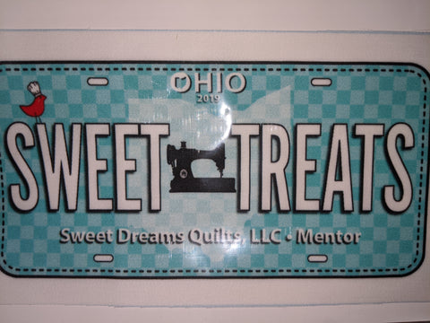 License Plate Sweet Treats